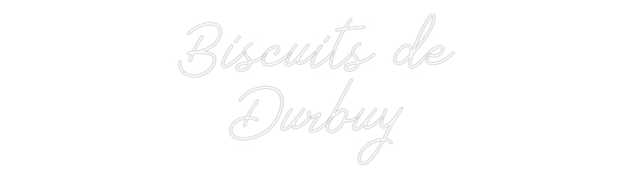 Néon personnalisé: Biscuits de
...