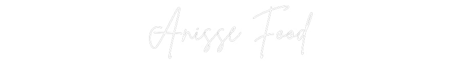 Néon personnalisé: Anisse Food