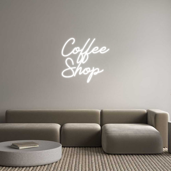 Néon personnalisé: Coffee
Shop