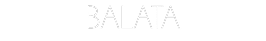 Néon personnalisé: BALATA