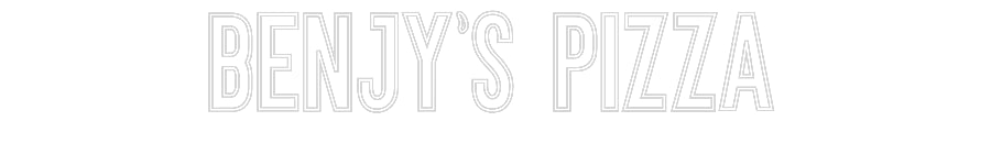 Néon personnalisé: BENJY’S PIZZA