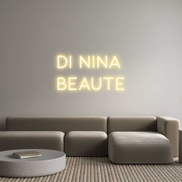 Néon personnalisé: DI NINA
Beaute