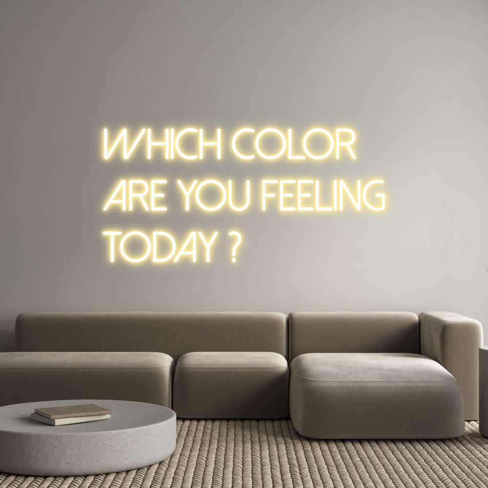 Néon personnalisé: Which color 
...