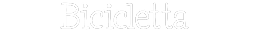 Néon personnalisé: Bicicletta