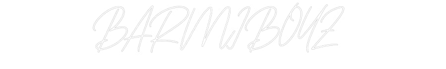 Néon personnalisé: BARMIBOYZ