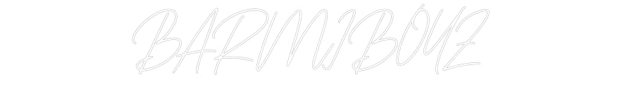 Néon personnalisé: BARMIBOYZ