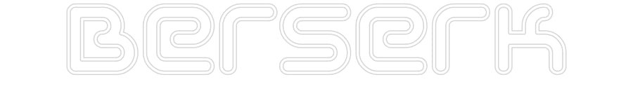 Néon personnalisé: Berserk