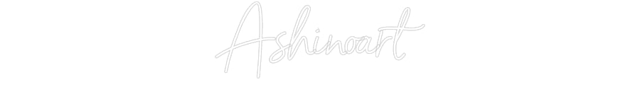 Néon personnalisé: Ashinoart