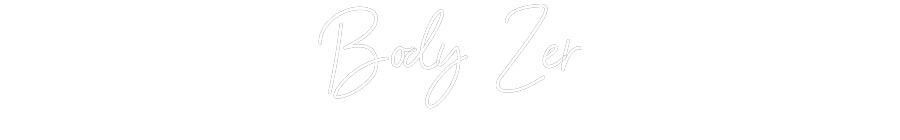 Néon personnalisé: Body Zer