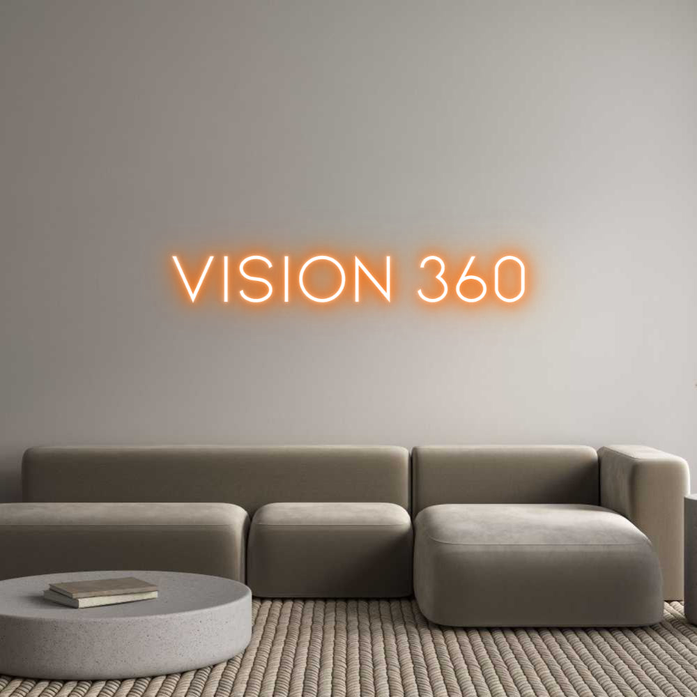 Néon personnalisé: VISION 360