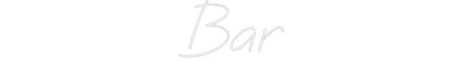 Néon personnalisé: Bar