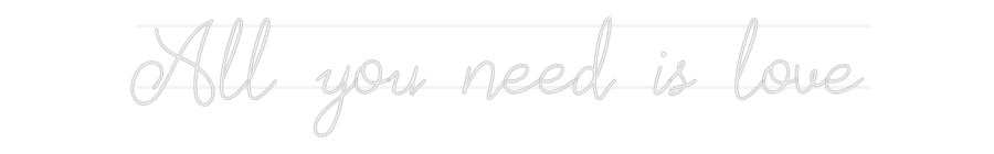 Néon personnalisé: All you need ...