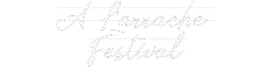 Néon personnalisé: A L'arrache 
...