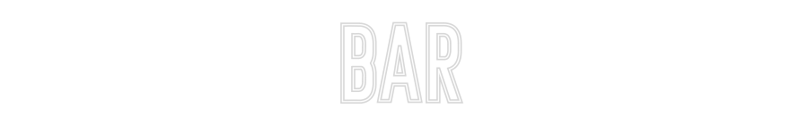 Néon personnalisé: BAR