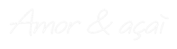 Néon personnalisé: Amor & açaì