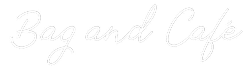 Néon personnalisé: Bag and Café