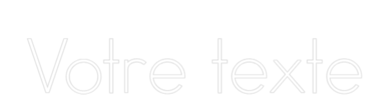Néon personnalisé: Votre texte