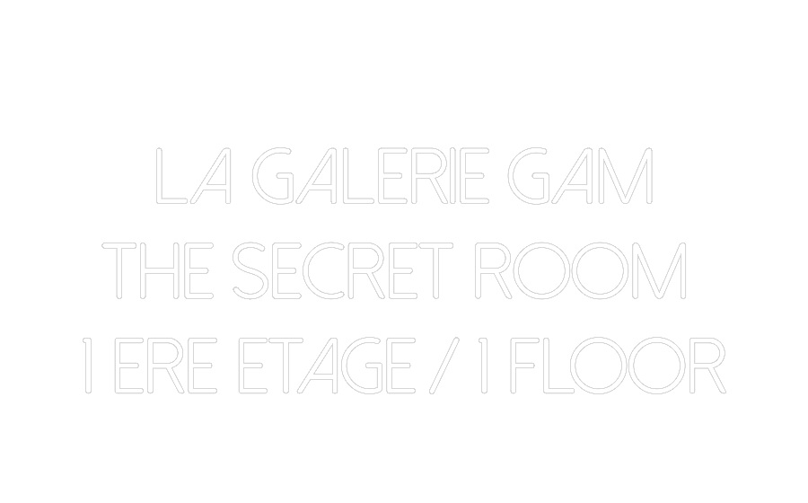 Néon personnalisé: 
LA GALERIE ...