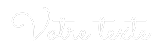 Néon personnalisé: Votre texte