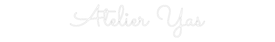 Néon personnalisé: Atelier Yas