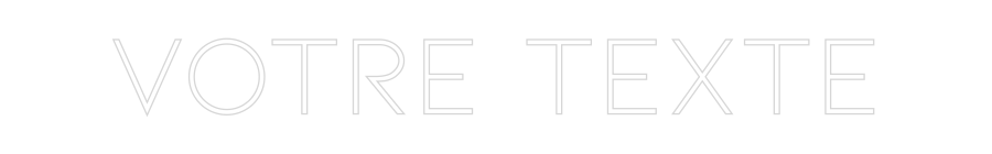 Néon personnalisé: Votre texte