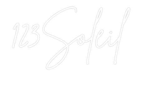 Néon personnalisé: 123Soleil
