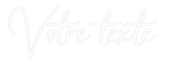 Néon personnalisé: Votre texte