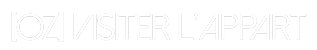 Néon personnalisé: [OZ] visiter ...
