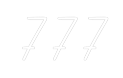 Néon personnalisé: 777