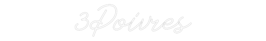 Néon personnalisé: 3Poivres