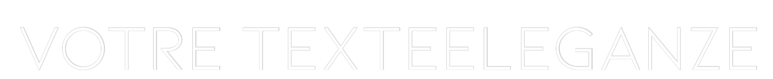 Néon personnalisé: Votre texteEL...