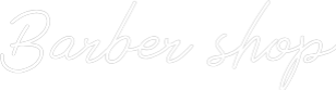 Néon personnalisé: Barber shop