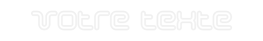 Néon personnalisé: Votre texte