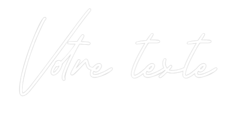 Néon personnalisé: Votre texte