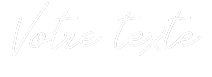 Néon personnalisé: Votre texte