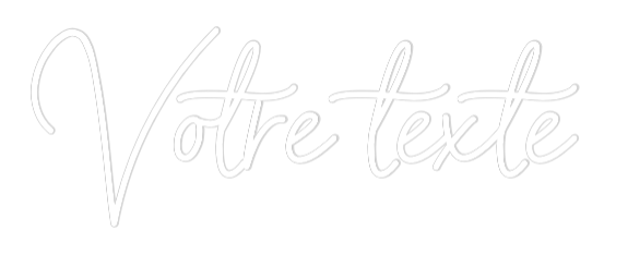 Néon personnalisé: Votre texte