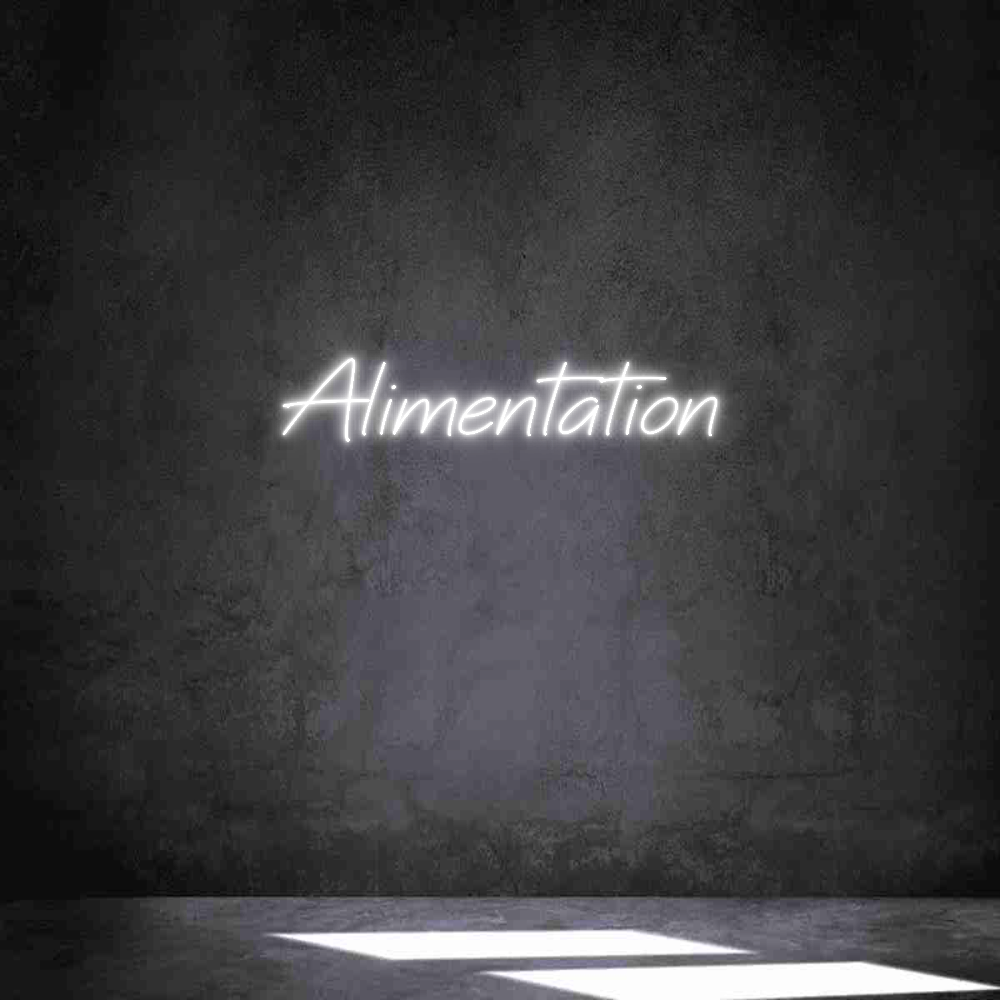 Néon personnalisé: Alimentation
