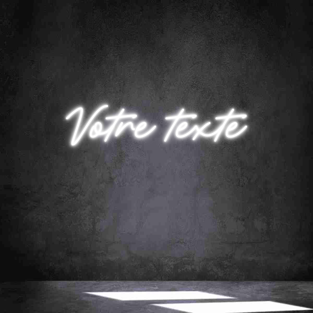 Néon personnalisé: Votre texte