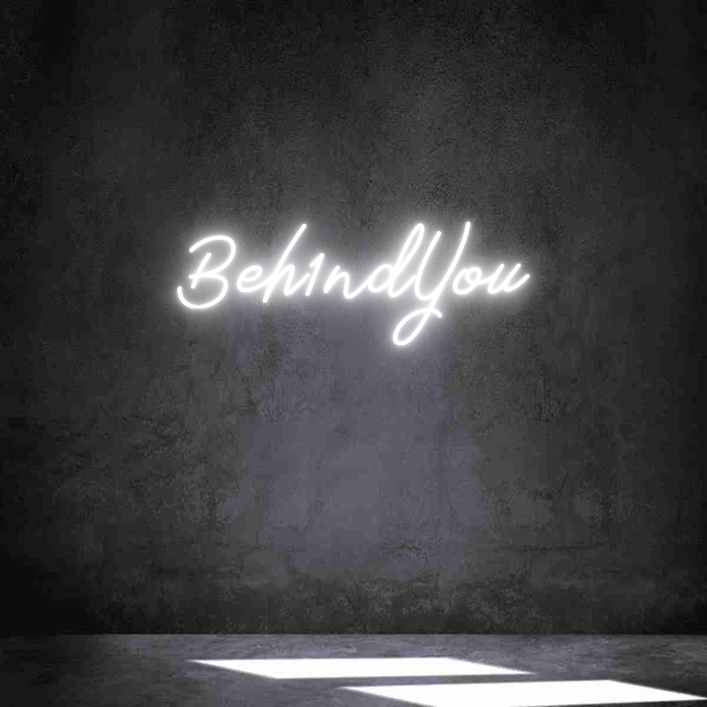 Néon personnalisé: Beh1ndYou