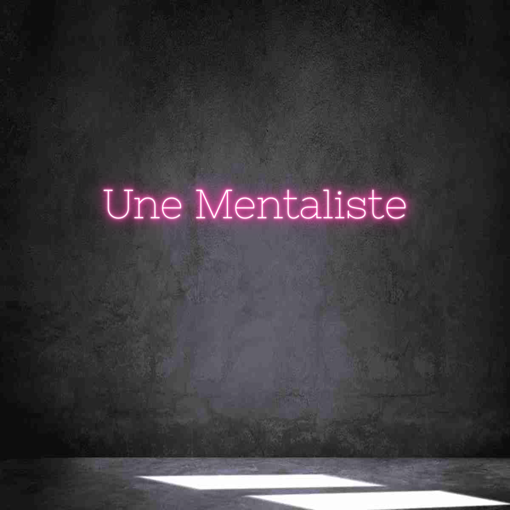 Néon personnalisé: Une Mentaliste