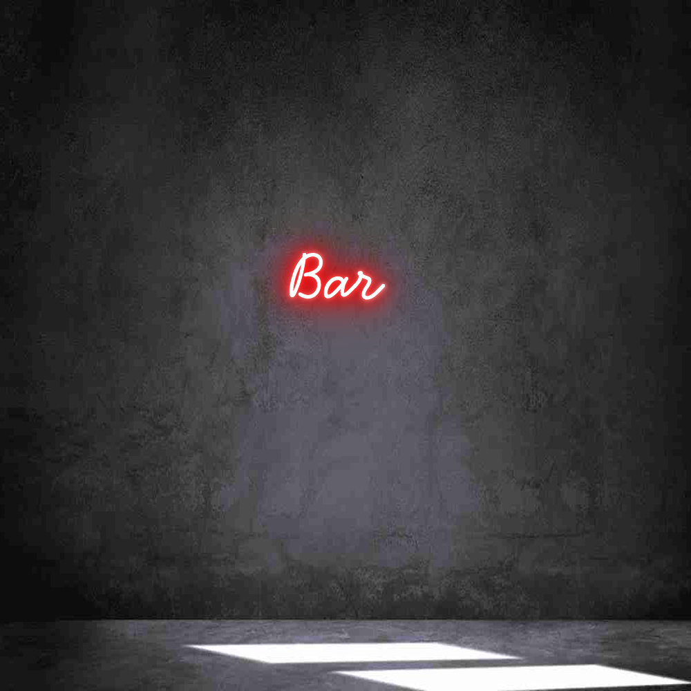 Néon personnalisé: Bar