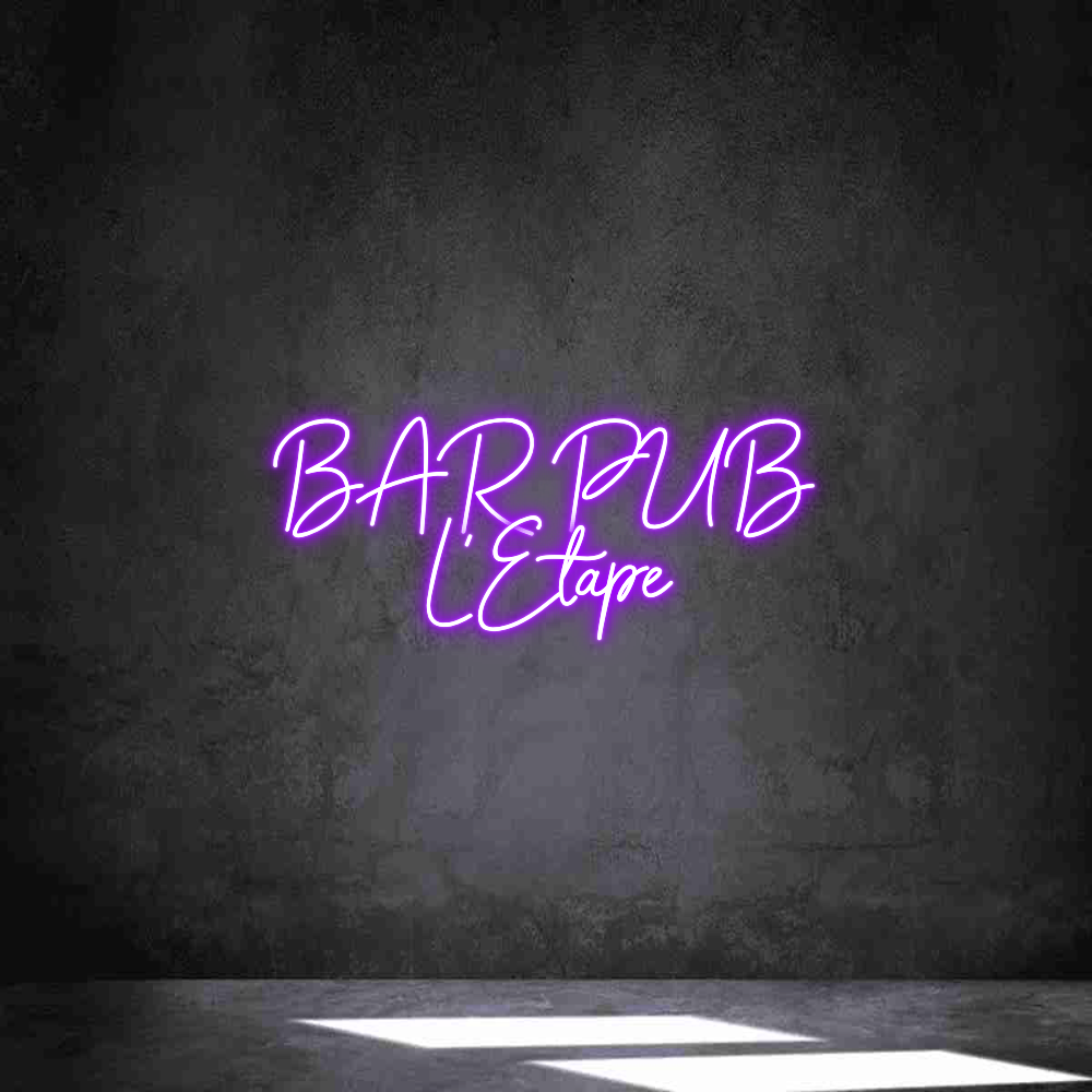 Néon personnalisé: BAR PUB
L’Et...