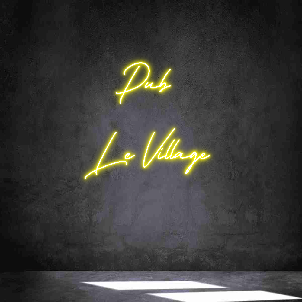 Néon personnalisé:      Pub 

...