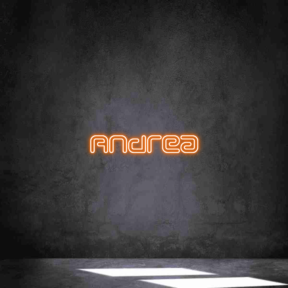 Néon personnalisé: Andrea