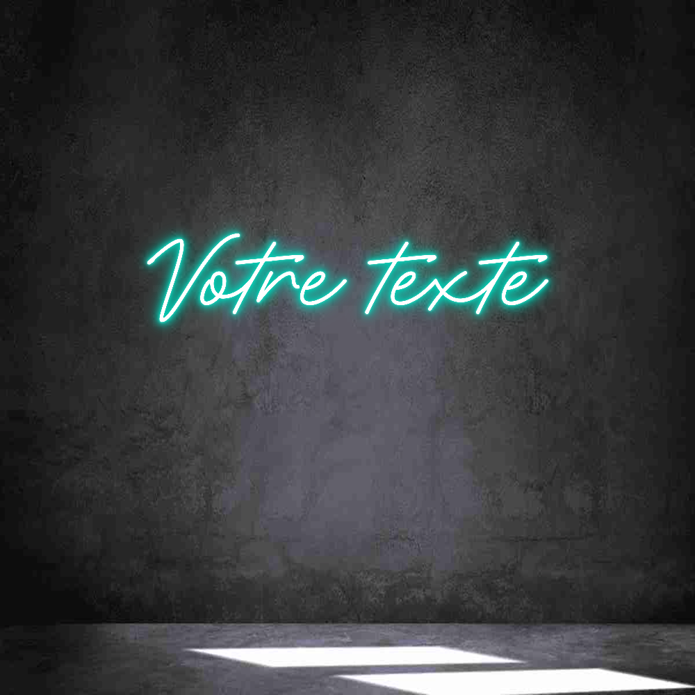 Néon personnalisé: Votre texte