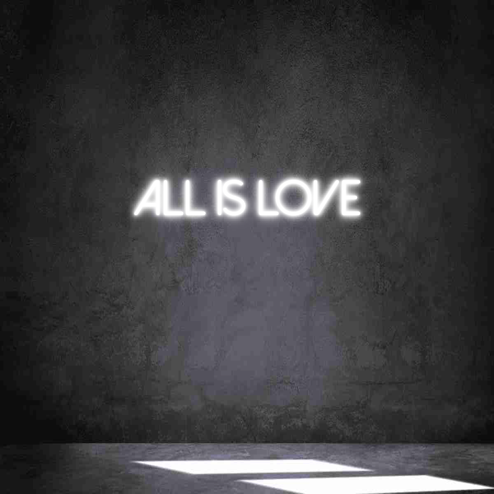 Néon personnalisé: All Is Love