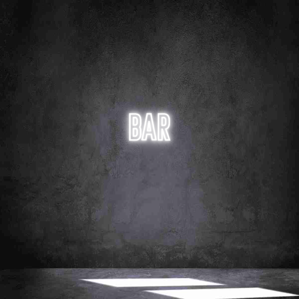 Néon personnalisé: bar