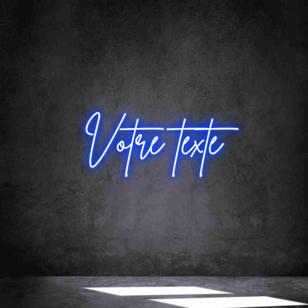 Néon personnalisé: Votre texte