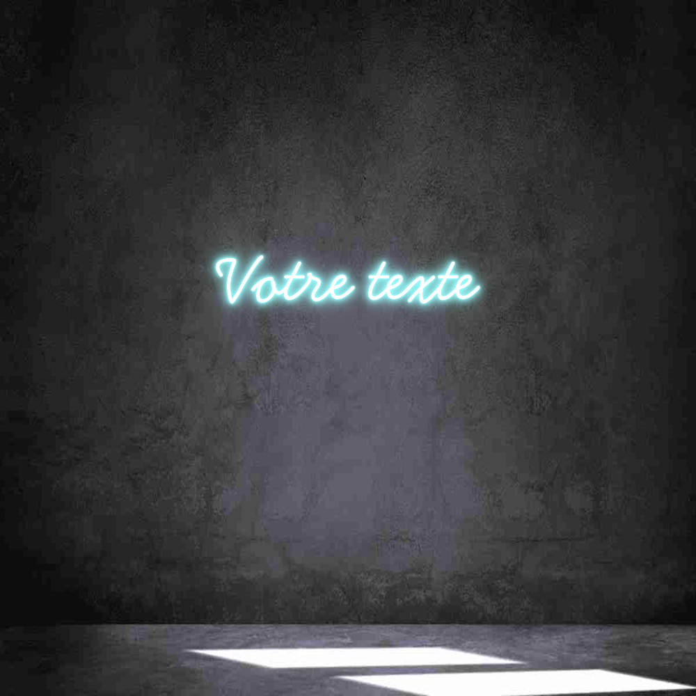 Néon personnalisé: Votre texte