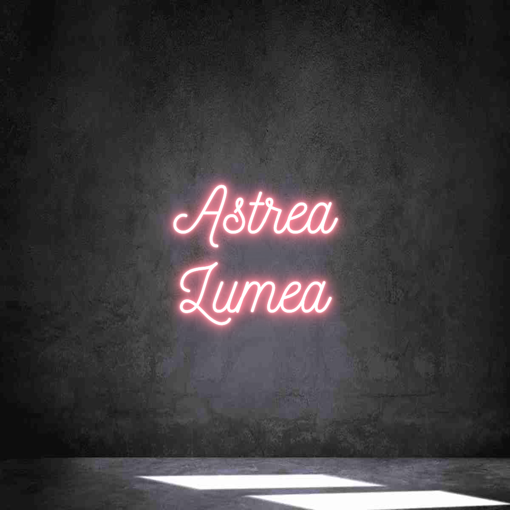 Néon personnalisé: Astrea
Lumea